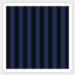 Mueller Stripes by Suzy Hager      Mueller Collection      Shades of Blue Sticker